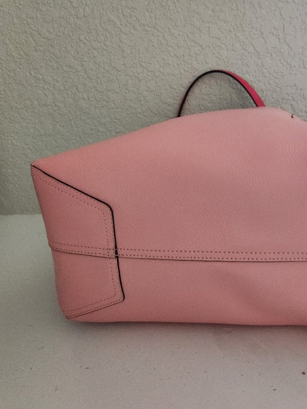 New Kate Spade Ava Reversible Pink & Dark Pink Tote Bag Purse - Picture 5 of 9